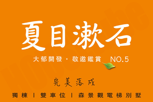 夏目漱石NO5(墅自慢) 新竹找房