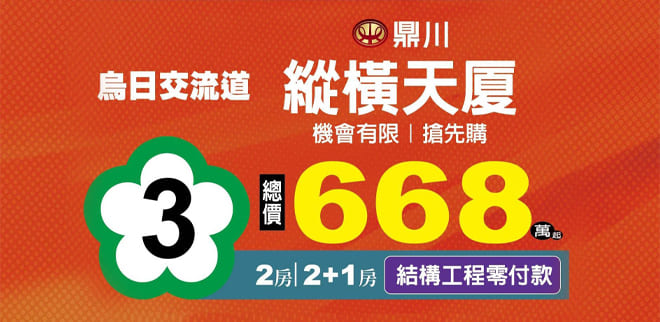 鼎川縱橫天厦,台中買新屋,台中新屋建案