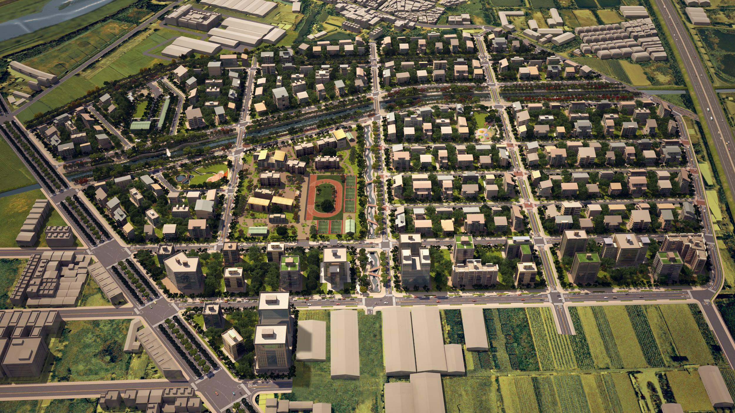 圖片:16個大型土地開發案，帶動台南市生活機能！