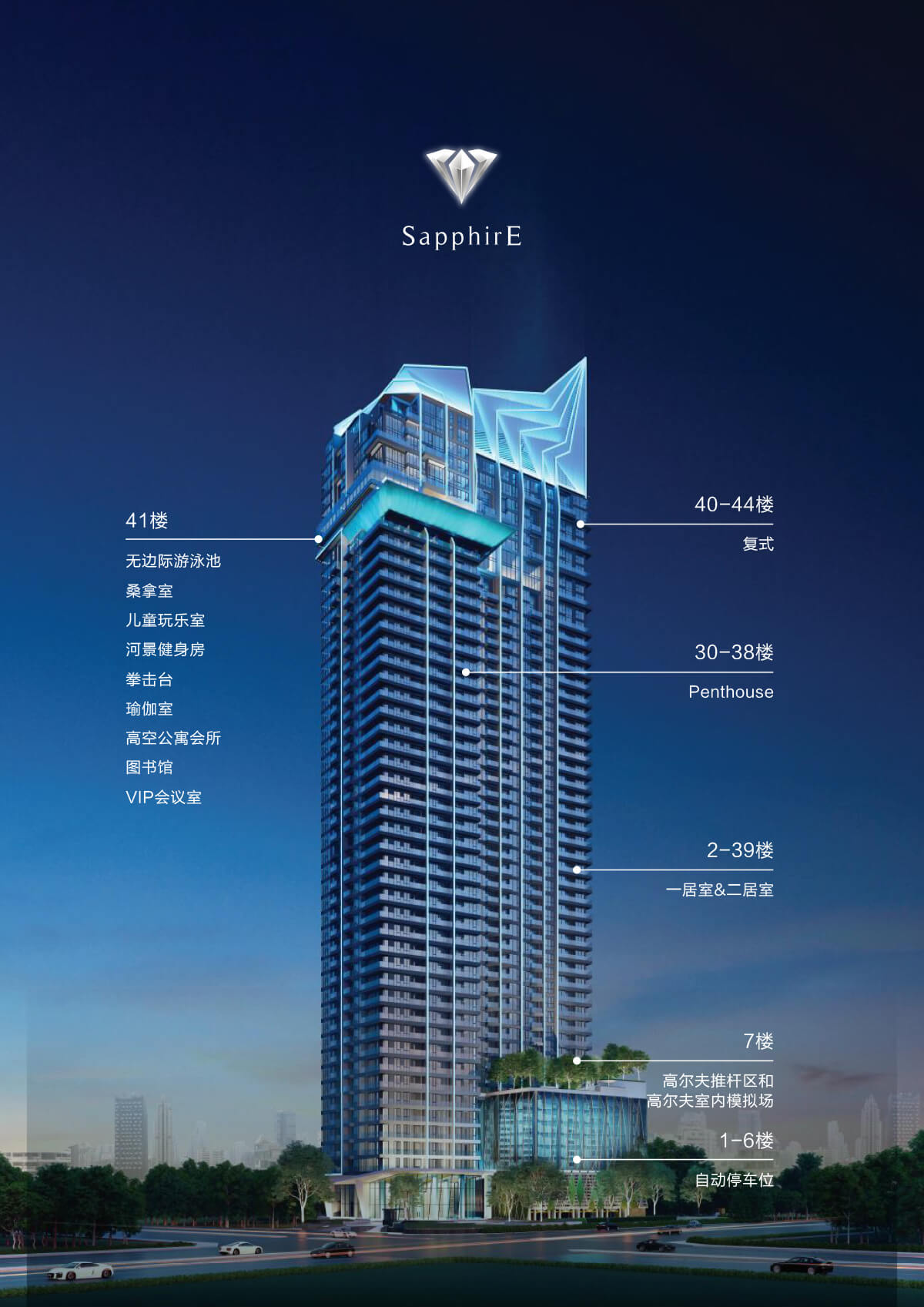 藍寶石Sapphire Sathorn Rama 3