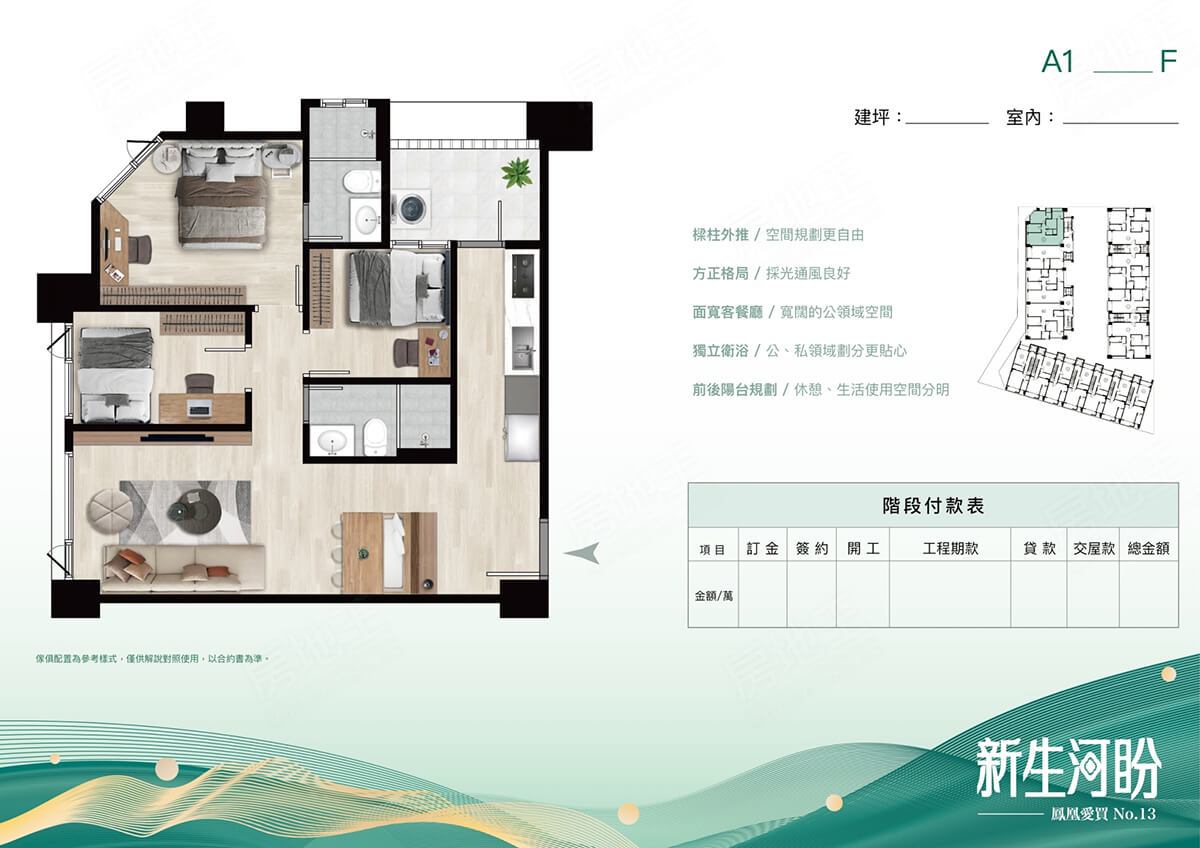 鳳凰愛買-第13期 新生河盼