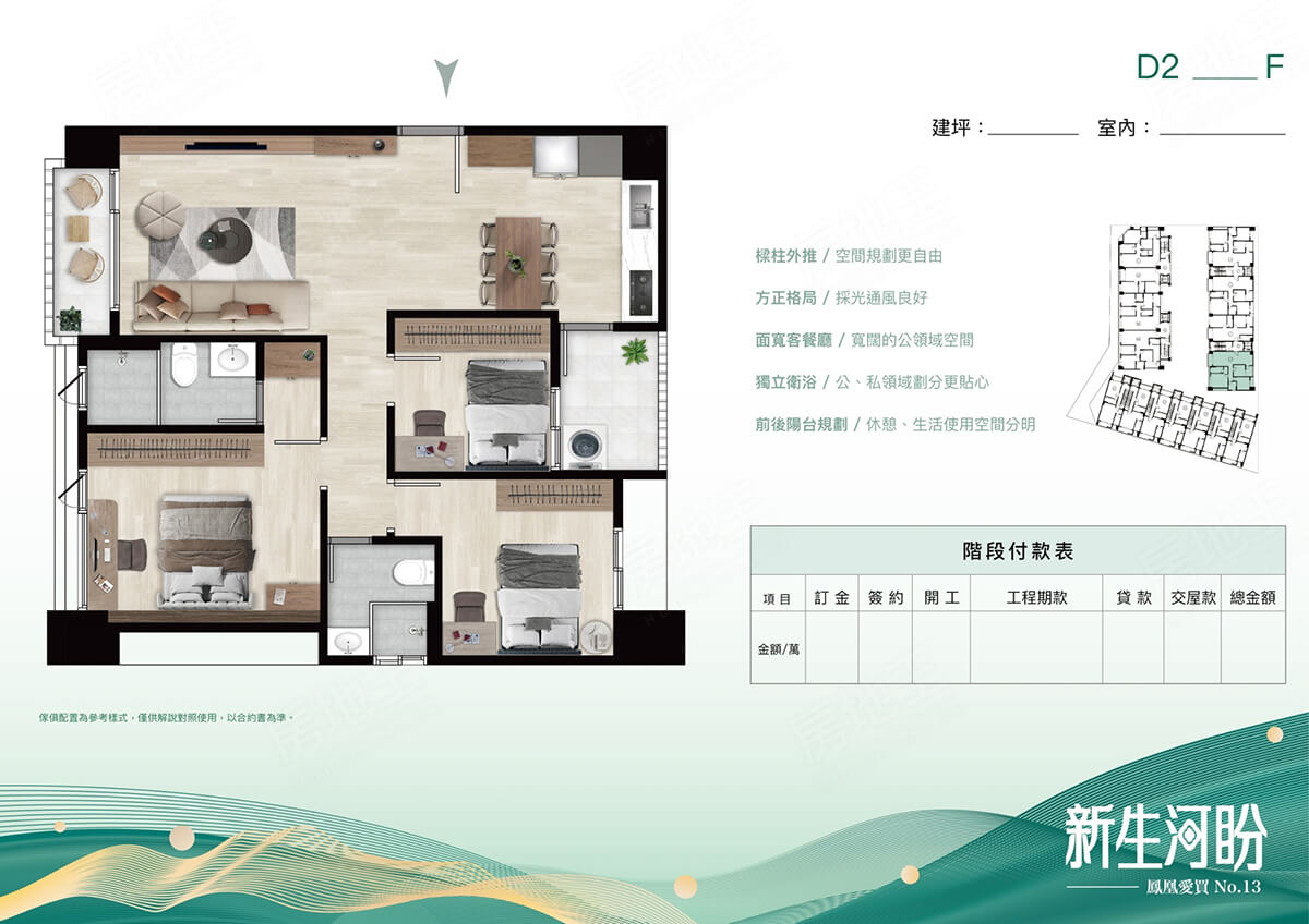 鳳凰愛買-第13期 新生河盼