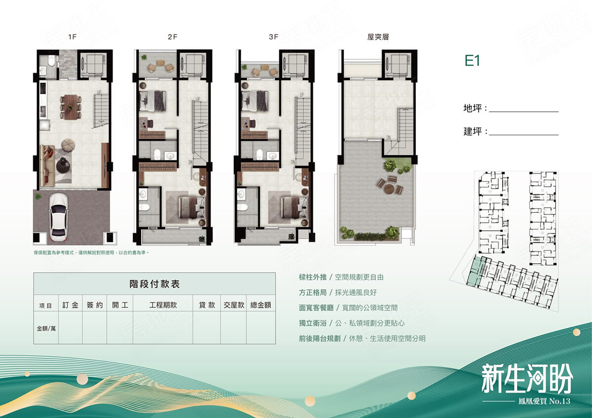 鳳凰愛買-第13期 新生河盼-透天區